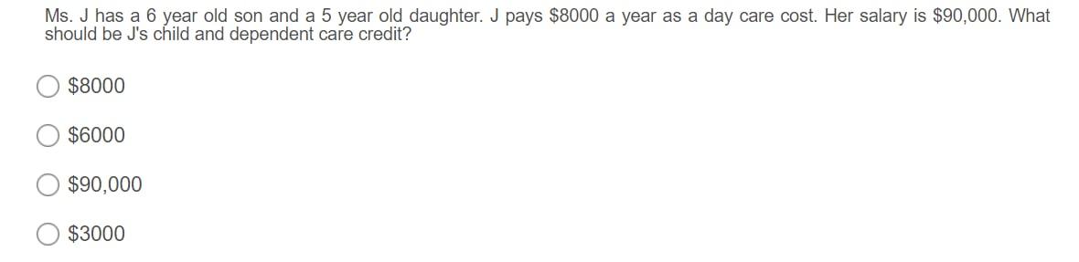  Ms. J has a 6 year old son and a 5