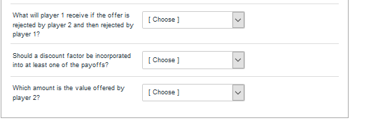 this one, where there are no outside offers, answer the following: Player