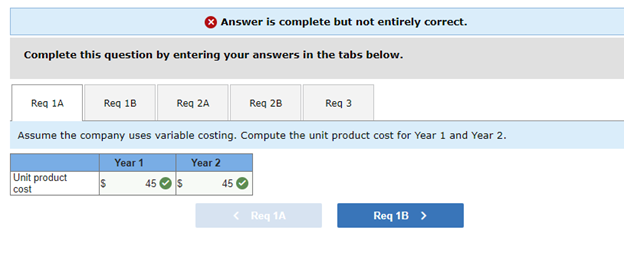 Income Statements [LO4-1, LO4-2, LO4-3] Walsh Company manufactures and sells one product.