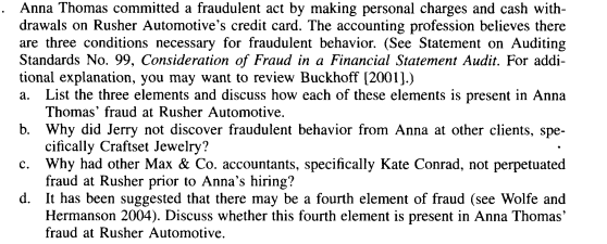 reference case study information from google on the Maxwell and Company: staff