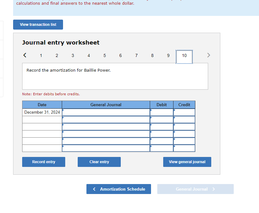 Note: Enter aedits Derore creaits. end for each company. Appropriate adjusting entries