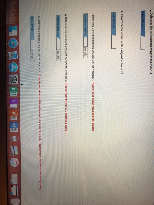 hours as an activity driver, and Inspection, which uses number of batches