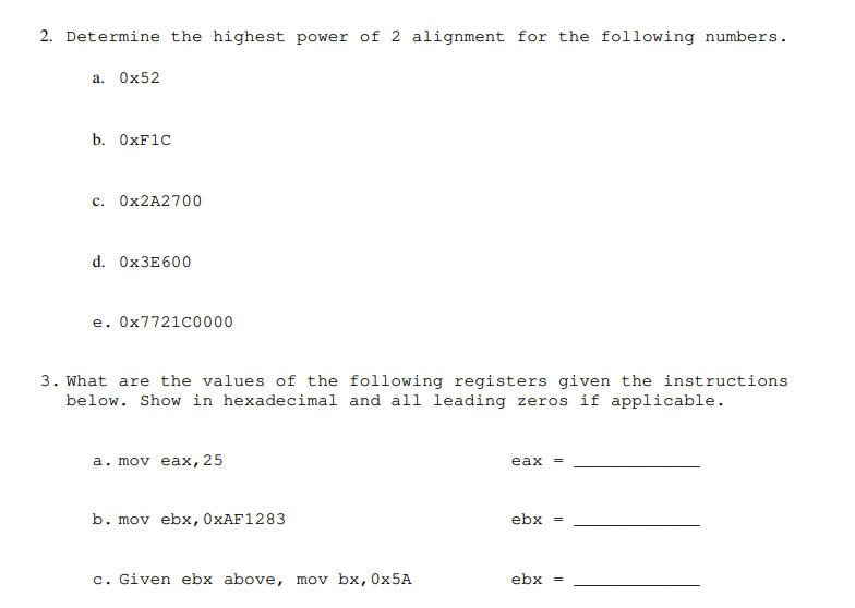 *Y, BYTE Z ) int a; char b[] = "The lazy dog