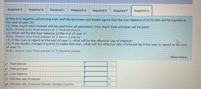 of $100,000 is made at 6 percent interest for 20 years. Payments