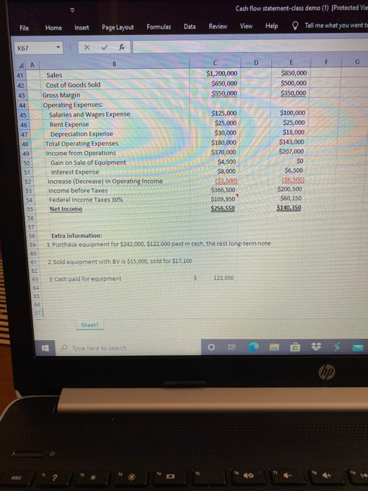 and provide information on which company and which trading day price you