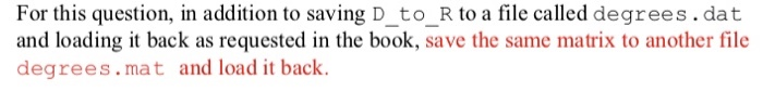 Create a matrix called D_ to R composed of two columns, one