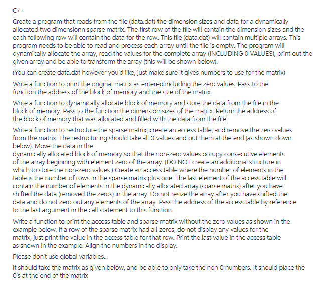 C++ Question Hello, I basically have this program done but I need