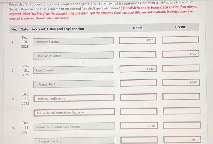 available for the year ended December 31,2025 . 1. Purchased a 1-year