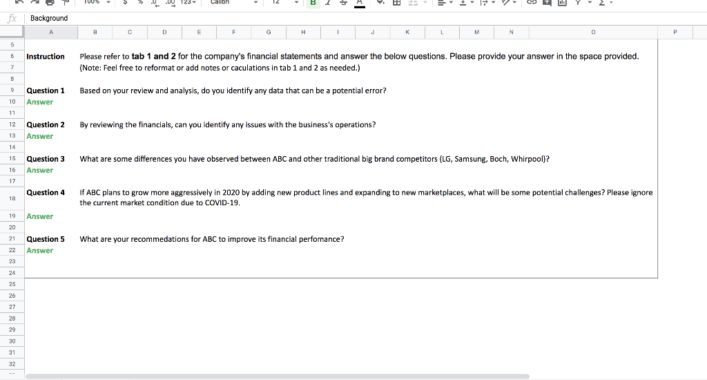 Hi, do you think calculations would be helpful in interpreting the