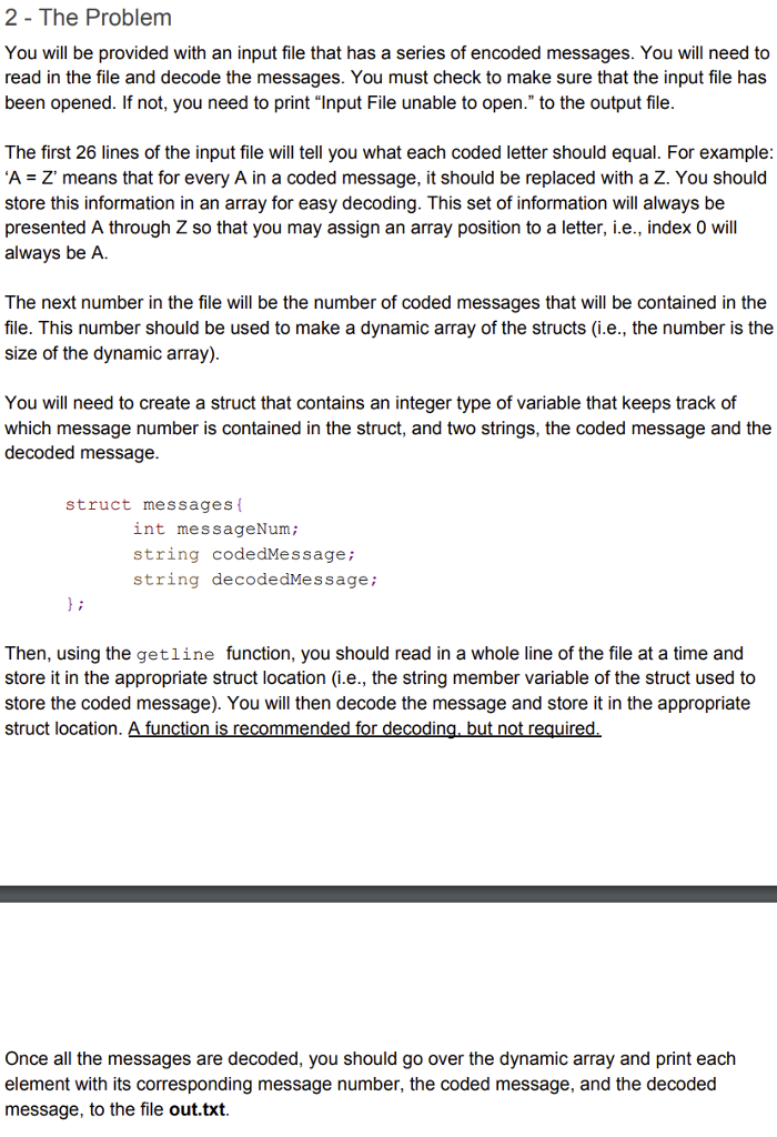  Could I please get help with this problem. The files needed