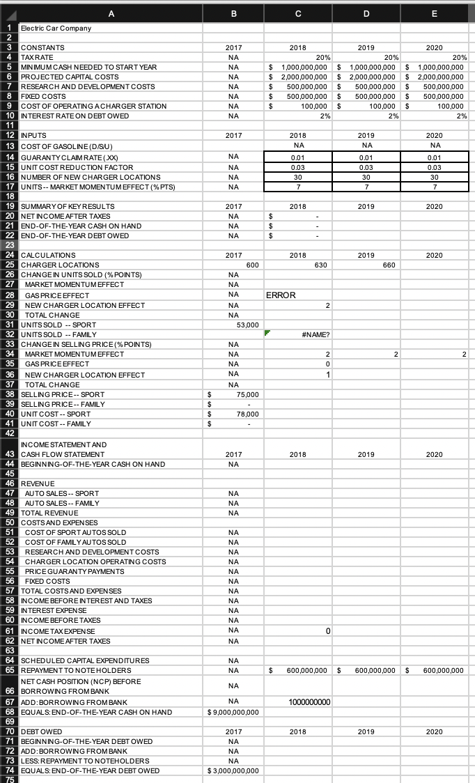 Asking for the formulas for each cell. The second picture I included
