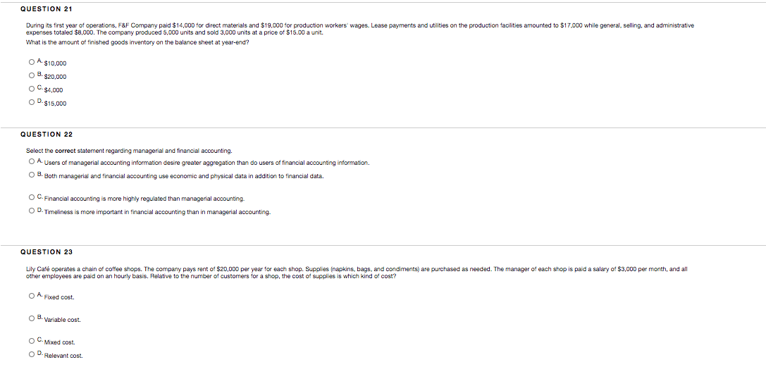 shown below, which division has the cost structure with the highest operating