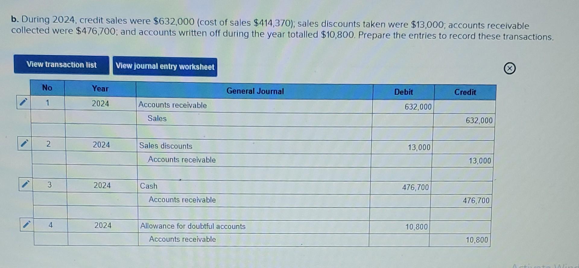 estimate uncollectible receivables, assuming it is based on 2% of receivables. Exercise