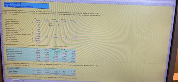  Chapter 6-Section 2 The Baldwin Company: An Example Cataludging rear axt