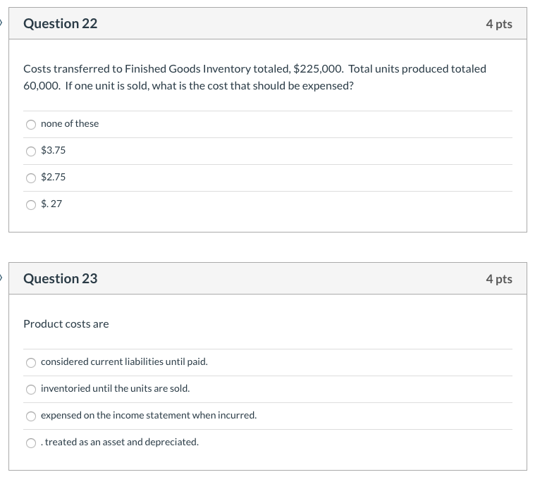balance of $125,000. This indicates: Some jobs that were started were sold