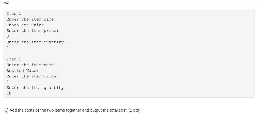 Class definition main.cpp - main() function 7.18 Ch 7 Warm up: Online