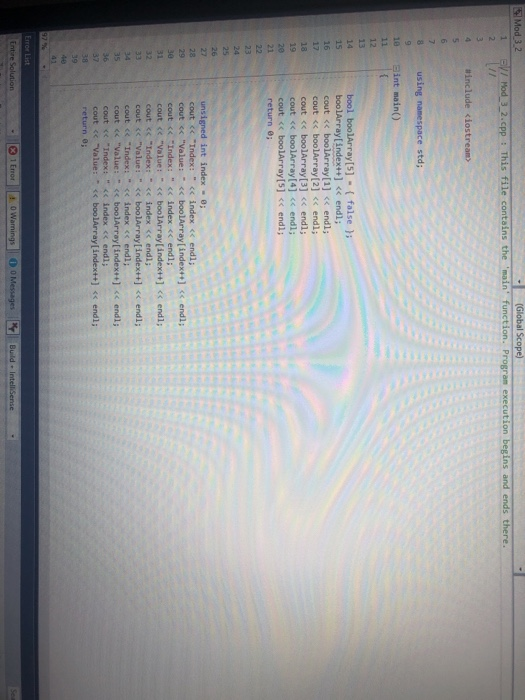  I am supposed to make a code that creates a bool