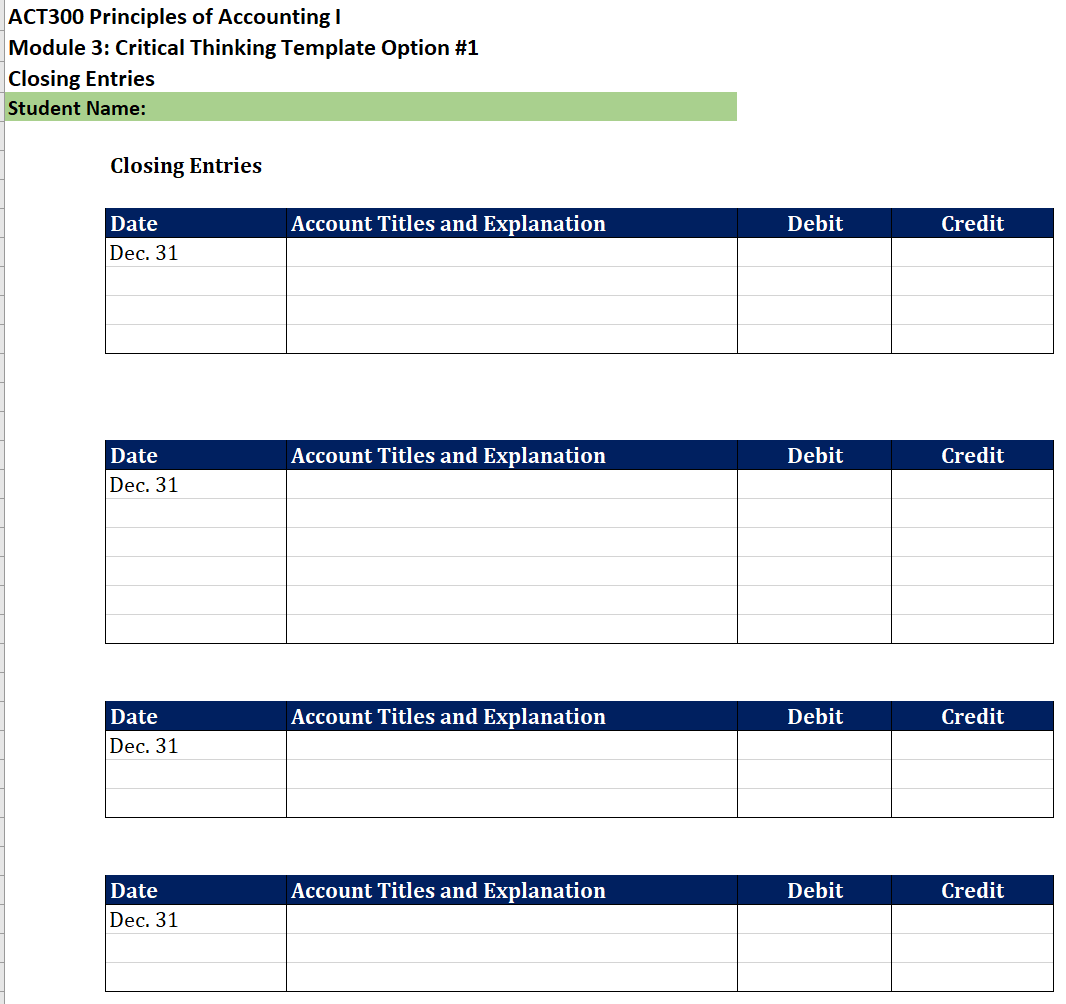 Option #1: Preparing Adjusting Entries in a Worksheet Following is the unadjusted