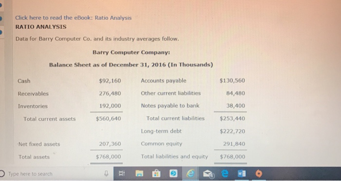  Click here to read the eBook: Ratio Analysis RATIO ANALYSIS Data