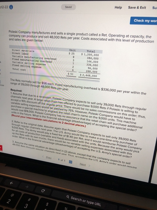  Sui Save & Exit Help Saved wor Check my o12-22 Polaski