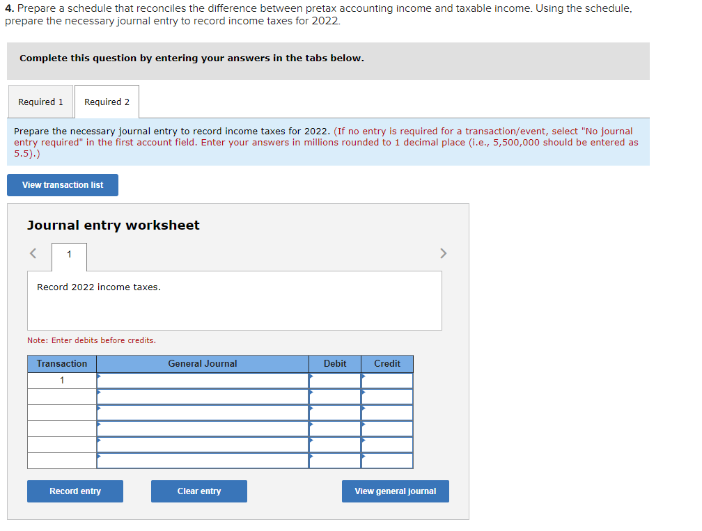 to be deducted should be indicated with a minus sign. Enter your