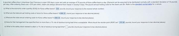 help w pt e please a) What is the economic over quamly