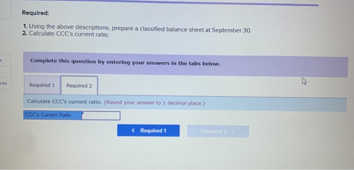 Charlie's Crispy Chicken (CCC) operates a fast-food restaurant. When accounting for its