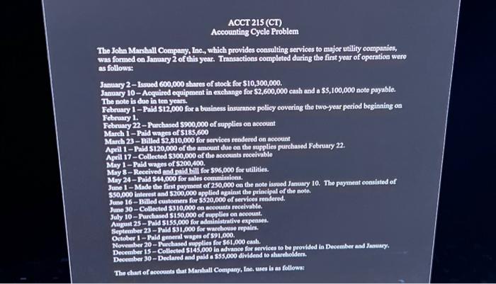 PLEASE HELP PROVIDE THE TRIAL BALANCES, INCOME STATEMENT AND STATEMENT OF