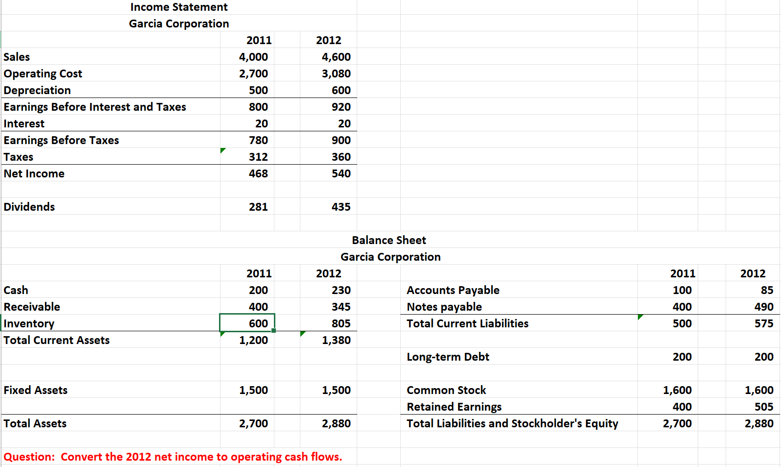 In the practice exercise on blackboard (file Practice exercise - Convert Net