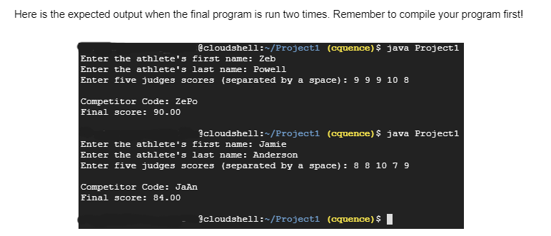 of an athlete, build their 'competitor code'. Competitor codes are the first