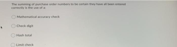 a system where they are compared is called: online prompting redundancy check