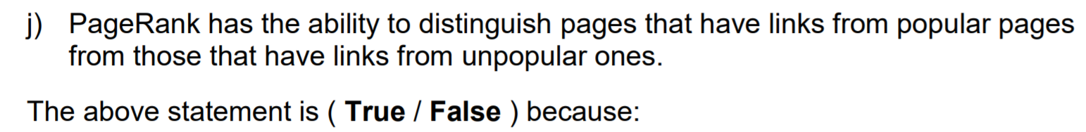 with reasoning for thumbs up. e) HTTP is a transport layer protocol.