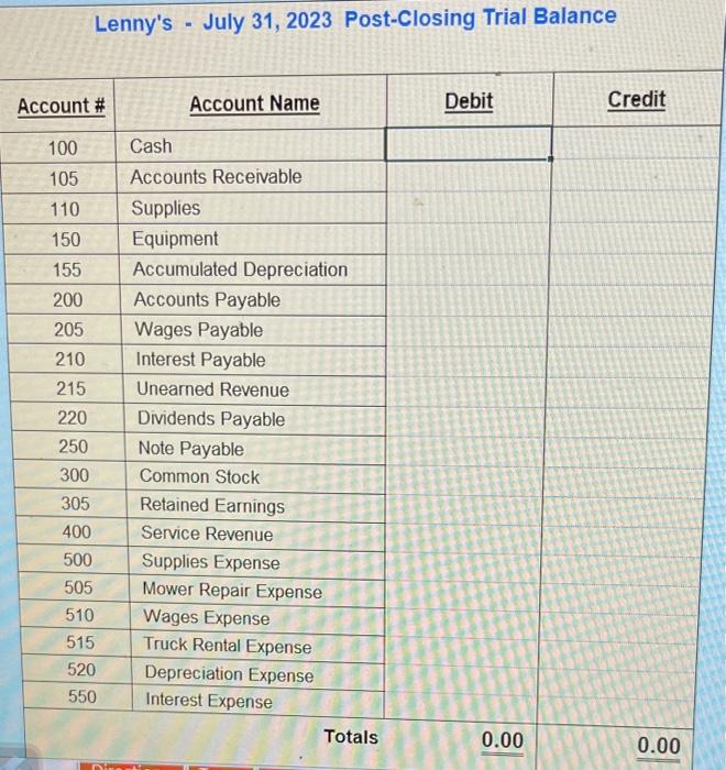 for the Jily truck rental. July 3 invoise a new custamer 4.575.