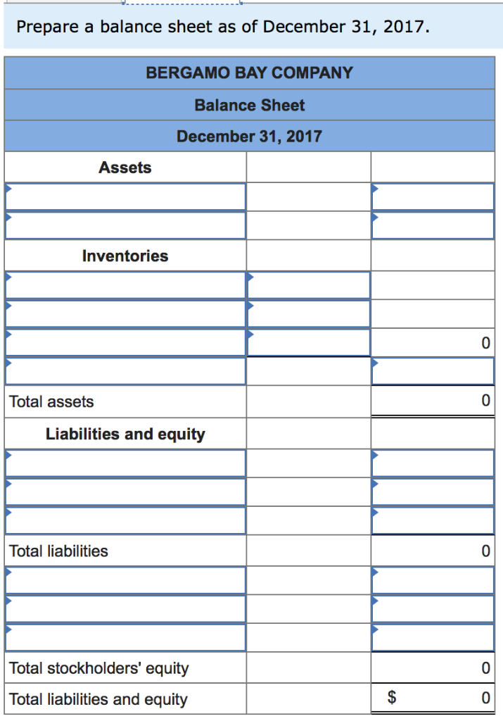 December 31, 2017. The companys manager knows something is wrong with the
