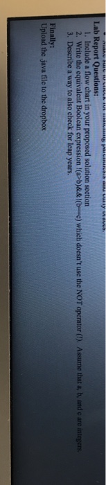  Lab Report Questions: I. Include a flow chart in your proposed