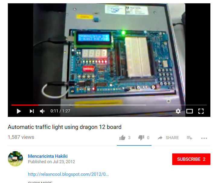 Using dragon 12 plus board and codewarrior software to design an automaic