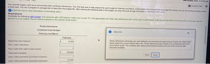  Question crashed and you did not have a back the computer