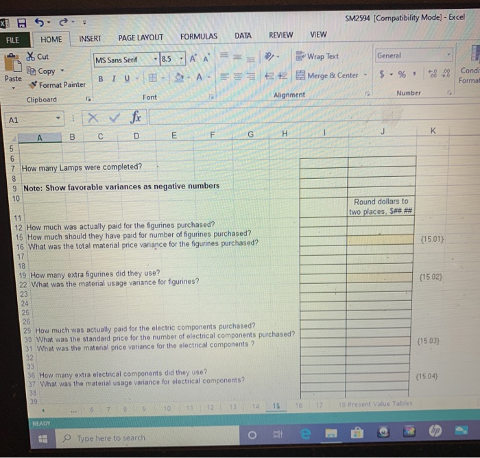 4 PART 6 Standard Job Order Costing - Variance Analysis 10 13