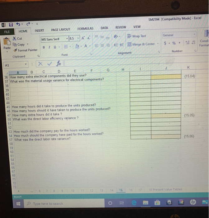 Special order lamps are manufactured in division S. Because of the precise