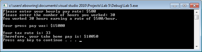 instructions carefully! The goal of this lab is to have you experiment