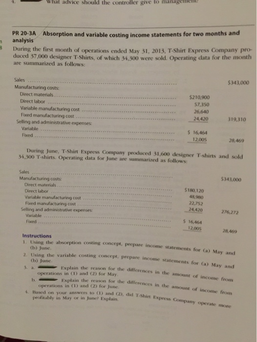  someone plz help me!!! What advice should the controller give to