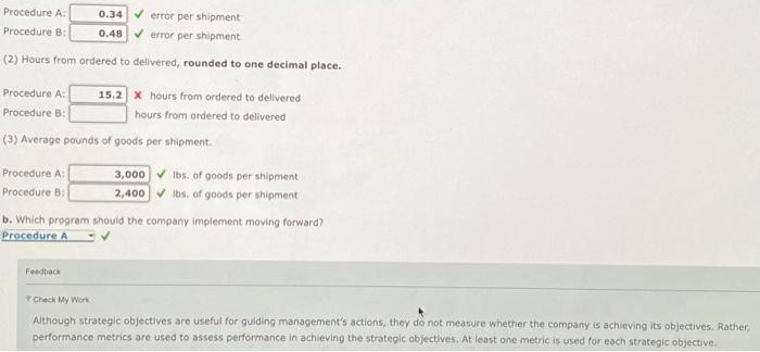 shipping goods. It is experimenting with two new shipping procedure initiatives aimed