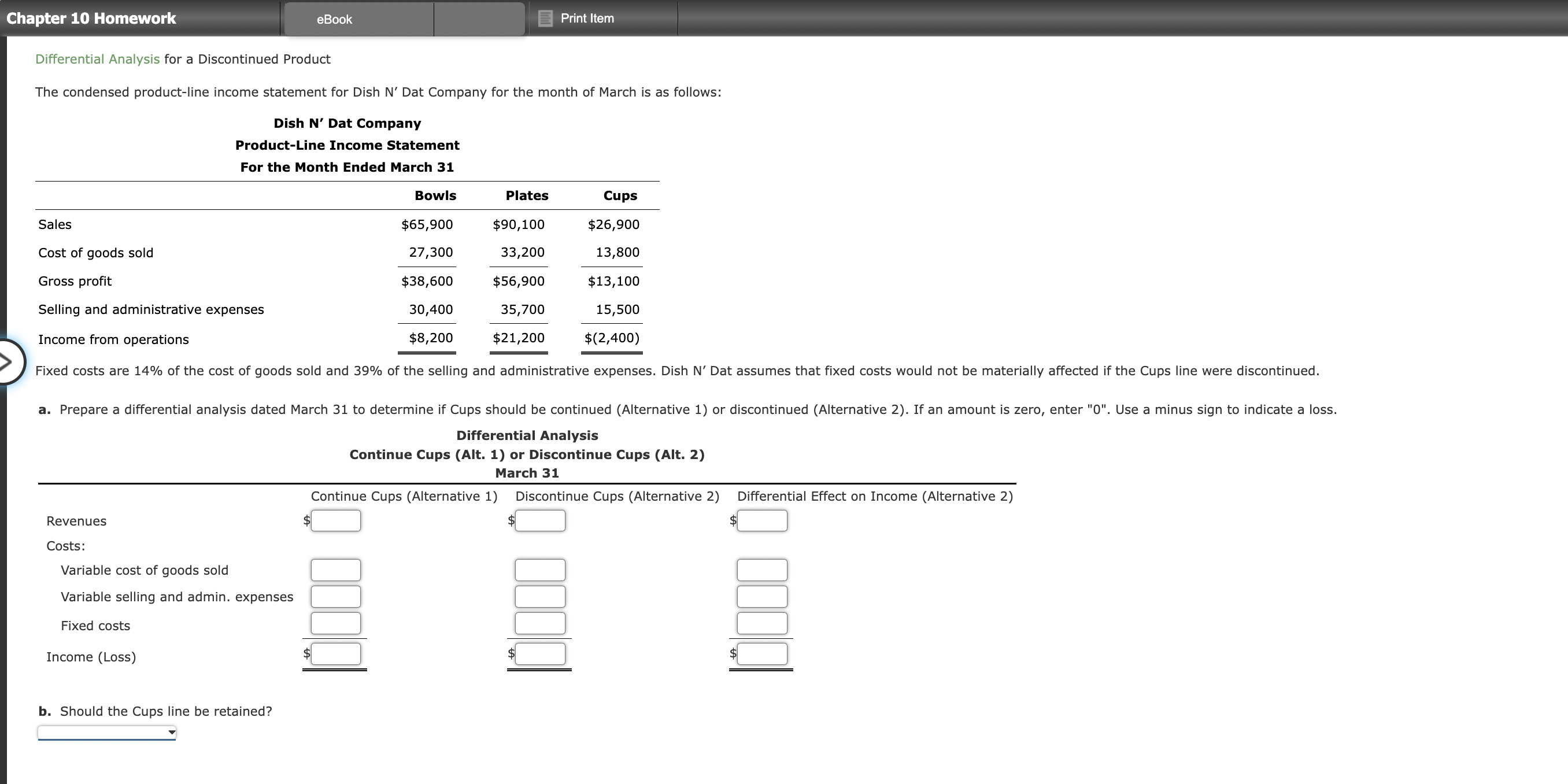 or increase the selling or administrative expenses. What is the unit cost