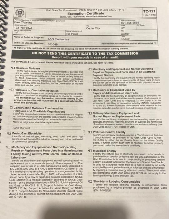 four sales invoices for review and four purchase invoices on which tax