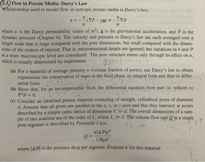 please answer all parts with a step by step solution 2-3. Flow