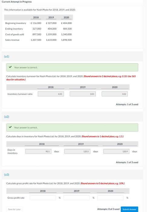  This information is available for Nash Photo for 2018, 2019. and