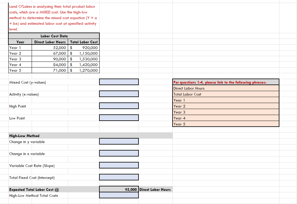 line: Overhead allocated (OH rate* respective direct labor hours used for each