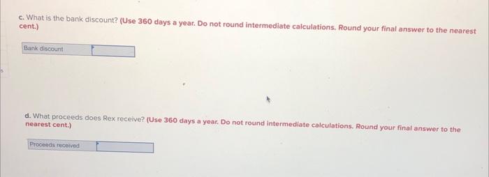 Company in settiement of a past bill. On October 11 , Rex