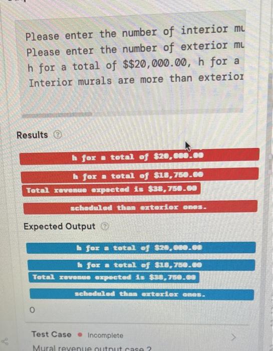 1 , you created two programs to display the motto for Marshall's