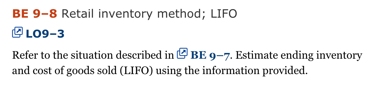 a periodic inventory system and the retail inventory method to estimate ending